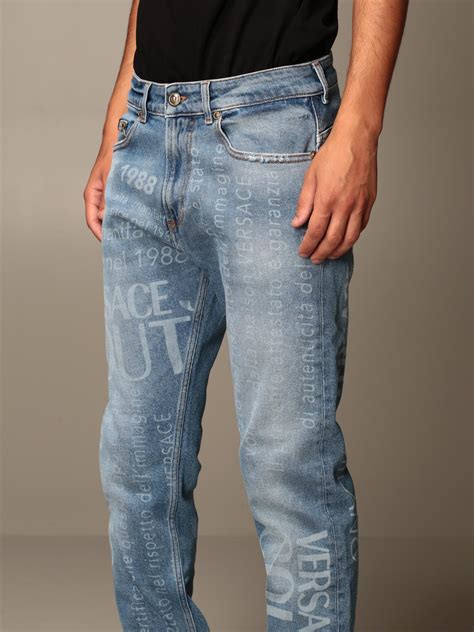 versace jeans couture barocco uomo|versace men denim jeans.